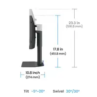 BenQ SW242Q pantalla para PC 61,2 cm (24.1") 2560 x 1600 Pixeles WQXGA LED Negro