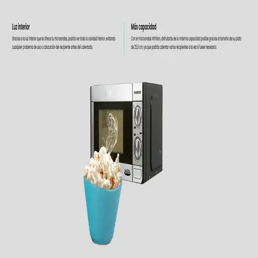 Infiniton MW-1115 Acero inoxidable Encimera 20 L 700 W