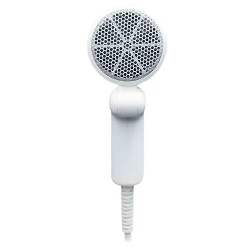 Secador de pelo de viaje, blanco, 400 W, GKL PEARL LITE GRUNKEL