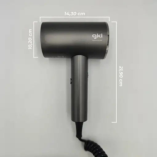 Secador de pelo blanco 1600 W, GKL PEARL RESORT GRUNKEL