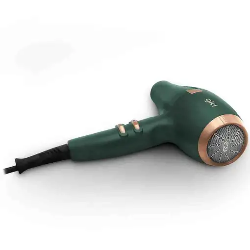 Secador de pelo verde, iónico, 2100 W, GKL NATURE FLOW GRUNKEL