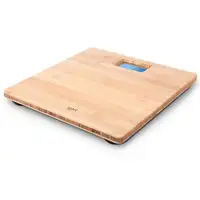 Báscula de baño digital, pantalla LCD, hasta 180 kg, GKL NATURE BAMBOO GRUNKEL