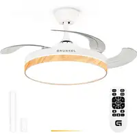 Ventilador de techo luz Led 20W, 3 Aspas 106 cm retráctiles, SKYWIND-42W25 GRUNKEL Ventilador de techo luz Led 20W, 3 Aspas 106 cm retráctiles, SKYWIND-42W25 GRUNKEL