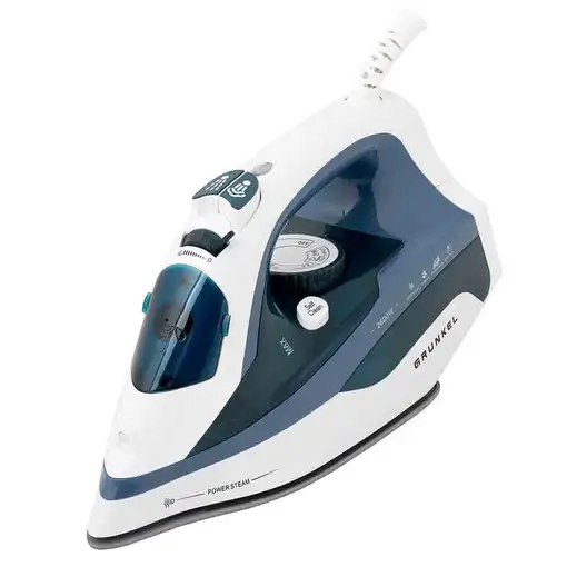 Plancha a vapor suela de cerámica 2600 W Azul PL-2600CE GRUNKEL