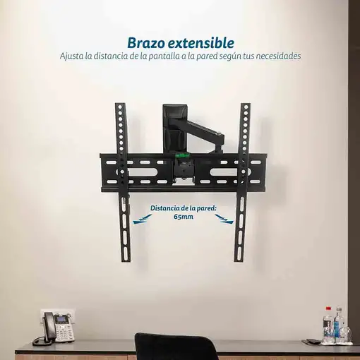 Grunkel SP-42X41AT soporte para TV 139,7 cm (55") Negro