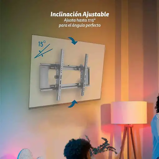 Grunkel SP-61X41IN soporte para TV 177,8 cm (70'') Negro