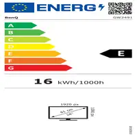 BenQ GW2491 LED display 60,5 cm (23.8") 1920 x 1080 Pixeles Full HD Negro
