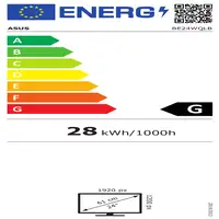 ASUS BE24WQLB LED display 61,2 cm (24.1") 1920 x 1200 Pixeles WUXGA Negro