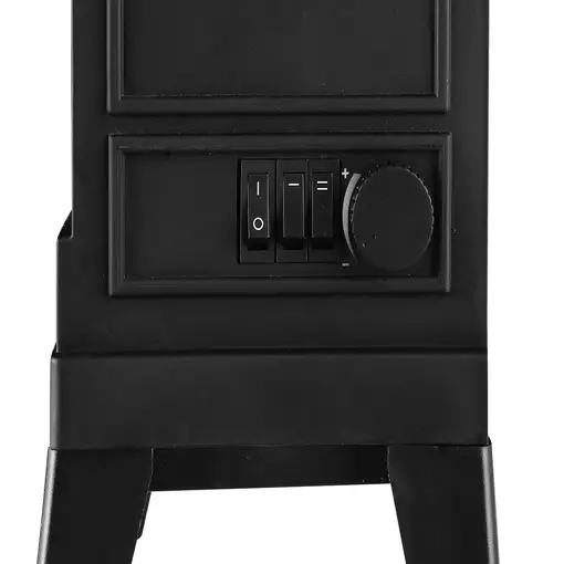 Chimenea eléctrica de suelo compacta 1500 W