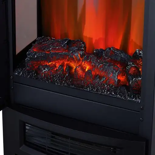 Estufa eléctrica grande de suelo con control WiFi por App