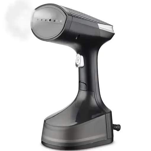 Plancha de vapor vertical negra, 1600 W, 310 ml, PV-1600GSO GRUNKEL