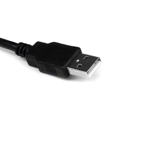 StarTech.com Cable Profesional de 0,3m USB a Puerto Serie Serial RS232 DB9