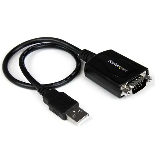 StarTech.com Cable Profesional de 0,3m USB a Puerto Serie Serial RS232 DB9