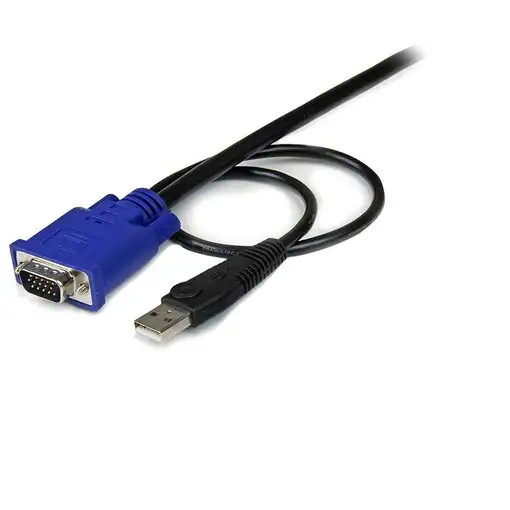 StarTech.com Cable KVM de 3m Ultra Delgado Todo en Uno VGA USB HD15 - 10ft