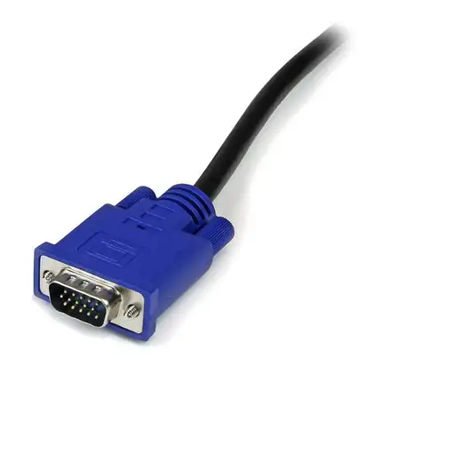 StarTech.com Cable KVM de 3m Ultra Delgado Todo en Uno VGA USB HD15 - 10ft