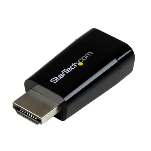 StarTech.com Adaptador Conversor de Vídeo HDMI a VGA - Convertidor Portátil - DB15