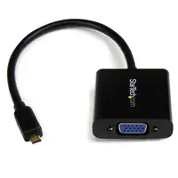 StarTech.com Adaptador Conversor Micro HDMI a VGA para Smartphones / Ultrabooks /