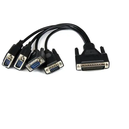 StarTech.com Tarjeta Adaptadora PCI Express PCIe de 4 Puertos Serie Serial Combo R