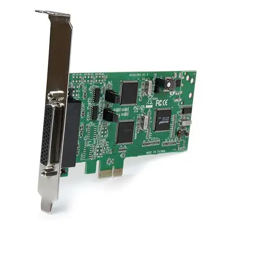 StarTech.com Tarjeta Adaptadora PCI Express PCIe de 4 Puertos Serie Serial Combo R
