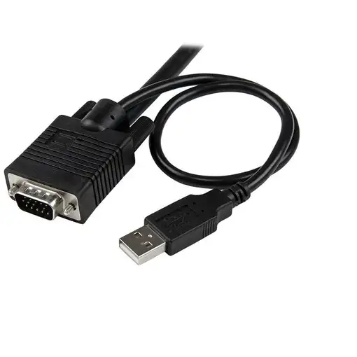 StarTech.com Switch Conmutador KVM de Cable con 2 Puertos VGA USB