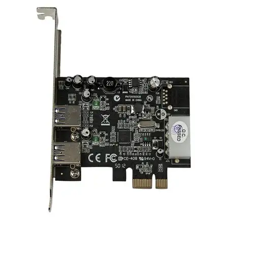 StarTech.com Adaptador Tarjeta Controladora PCI Express PCI-E 2 Puertos USB 3.0