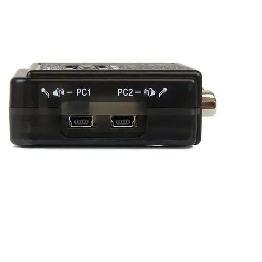 StarTech.com Juego de Conmutador KVM de 2 puertos con todo incluido - USB - Audio