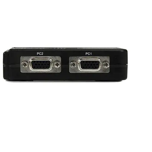 StarTech.com Juego de Conmutador KVM de 2 puertos con todo incluido - USB - Audio
