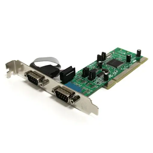 StarTech.com Tarjeta Adaptadora PCI de 2 Puertos Serie RS422/485 DB9 UART 161050 5