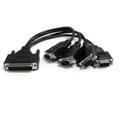 StarTech.com Tarjeta Adaptadora PCI Express PCIe de 4 Puertos Serie con Cable