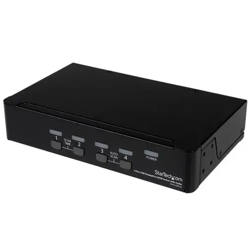 StarTech.com Conmutador Switch KVM 4 puertos Vídeo DisplayPort DP Hub Concentrador