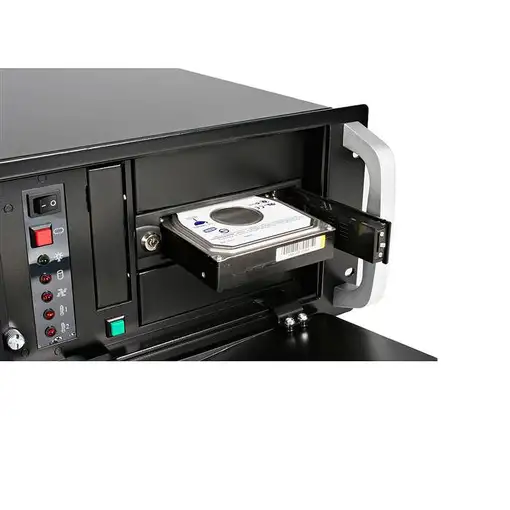 StarTech.com Rack Móvil Aluminio para Disco Duro HDD SATA de 3,5" Pulgadas