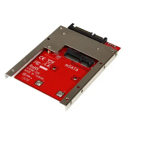 StarTech.com Adaptador Conversor de SSD mSATA a SATA de 2,5 Pulgadas - Convertidor