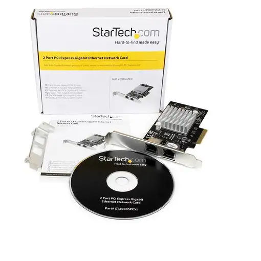 StarTech.com Tarjeta Adaptador de Red PCI Express PCI-E Gigabit Ethernet