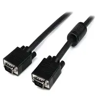 StarTech.com Cable de 15m de Vídeo VGA Coaxial de Alta Resolución para Monitor