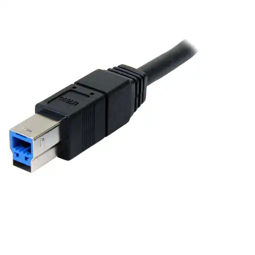 StarTech.com Cable USB 3.0 SuperSpeed Negro de 3 metros - A Macho a B Macho