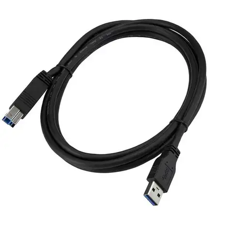 StarTech.com Cable Certificado 2m USB 3.0 Super Speed USB B Macho a USB A Macho