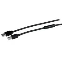 StarTech.com Cable 15 Metros 15m USB B Macho a USB A Macho Activo Amplificado USB