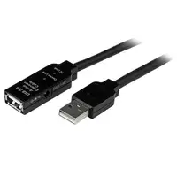 StarTech.com Cable 15m Extensión Alargador USB 2.0 Activo Amplificado - Macho a He