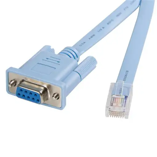 StarTech.com Cable 1,8m para Gestión de Router Consola Cisco RJ45 a Serie DB9