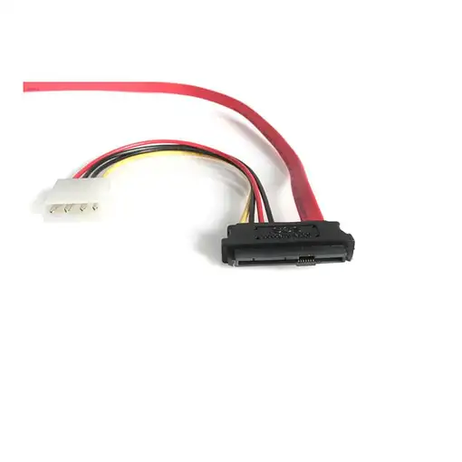 StarTech.com Adaptador Cable de 45cm Divisor SAS 29 Pines a Molex Macho LP4 y SATA