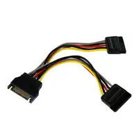 StarTech.com Cable Adaptador Bifurcador Divisor Splitter de Alimentación SATA