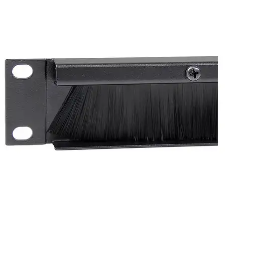 StarTech.com Panel Pasacables con Cepillo para Armario Rack de Servidores 1U
