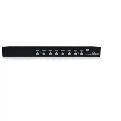 StarTech.com Conmutador Switch KVM 8 Puertos de Vídeo VGA HD15 USB 2.0 USB A - 1U
