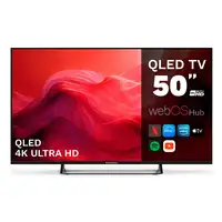 Televisor QLED 50" 4K Ultra HD Negro Smart QLED-5025W GRUNKEL