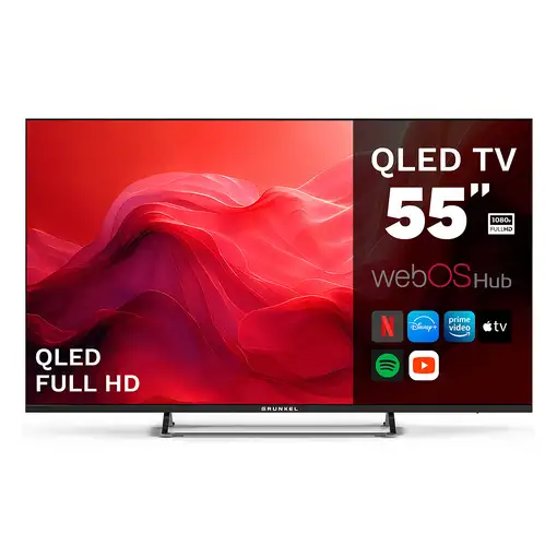 Televisor QLED 55" 4K Ultra HD Negro Smart QLED-5525W GRUNKEL
