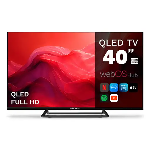 Televisor QLED 40'' Full HD Negro Smart QLED-4025W GRUNKEL Televisor QLED 40'' Full HD Negro Smart QLED-4025W GRUNKEL