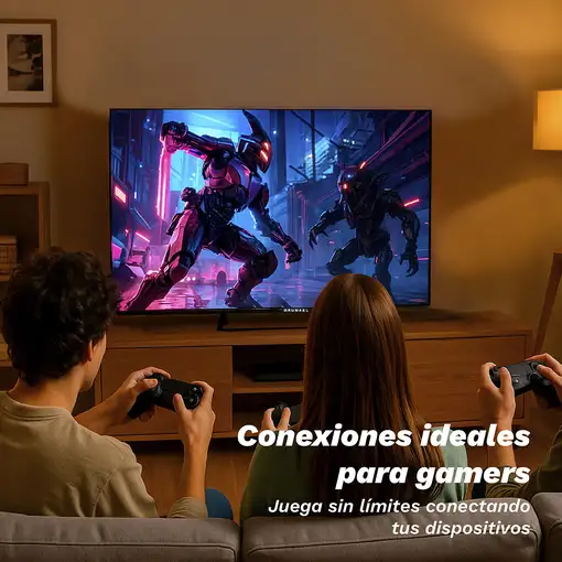 Televisor QLED 40'' Full HD Negro Smart QLED-4025W GRUNKEL