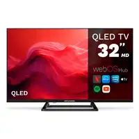 Televisor QLED 32'' HD Negro Smart QLED-3225W GRUNKEL Televisor QLED 32'' HD Negro Smart QLED-3225W GRUNKEL