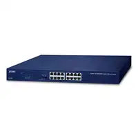 PLANET GSW-1601 switch No administrado Gigabit Ethernet (10/100/1000) 1U Azul