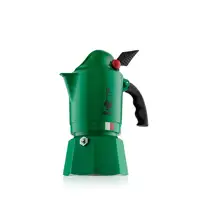 Cafeteras italianas Verde 3 cups 0002762/MR BIALETTI